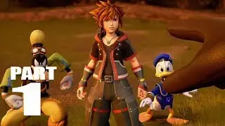 Full KINGDOM HEARTS 3 Walkthrough Gameplay Part 1 With Commentary