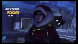 FIRST EVER PLAY OF THE GAME ON OVERWATCH!! MEI SNOWBALL FIGHT!!
