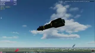 DCS | Steel in his Kiowa launching Hellfires at tanks from behind cover 1