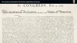 The unanimous Declaration of the thirteen united States of America