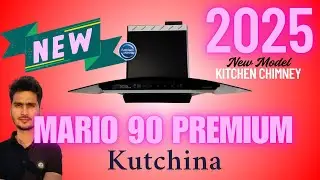 Kutchina Mario 90 Premium New Model Chimney 2025💫$ Kutchina Latest Premium 90cm Chimney for Home