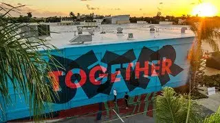 Better Together Mural, Fort Lauderdale | Ben Johnston x Trevor Wheatly