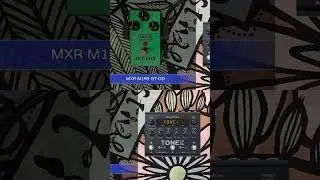 [TONEX] MXR GT-OD M193 model vs real gear comparison #tonex #mxr #mxrpedals #gtod #m193 #overdrive