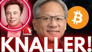 NVIDIA-BOSS Z&Uuml;NDET BITCOIN BOMBE!! TETHER KOLLAPS DROHT? 