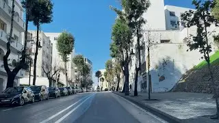 جولة في مدينة طنجة من البرانص القديمة الى مرشان.. أجواء صباحية هادئة 😍