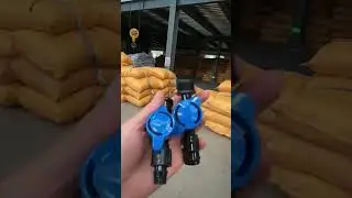 Agricultural drip irrigation system small valve accessories #agriculture #agricultural