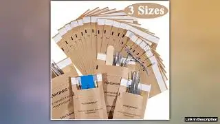 1005020pcs Disinfection Kraft Bag Disposable Nail Sterilizer Manicure Bag Sterilization
