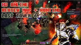 TOP MU ONLINE REVIEW MAP + HUNTING POUCH OF BLESSING AT LOST TOWER 6 #youtube #viral #comment