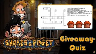 SFGame Crossword-Puzzle GIVEAWAY 🍄 | Shakes & Fidget