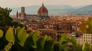 The Old Town Of Florence, Tuscany, Italy Stock Video
