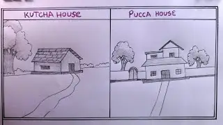 Как нарисовать дом Кутча (Pucca House Easy)