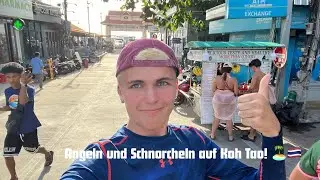 VLOG 15: Angeln🎣 und Tauchen🤿 auf der Insel Koh Tao! 🇹🇭🏝️