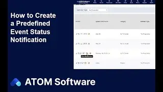 How to Create a Predefined Event Status Message