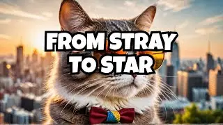 Rags to Riches! The Stray Cat Who Became a SOCIAL MEDIA SENSATION