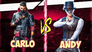 ANDY vs CARLO | BGMI 1v1 TDM gameplay