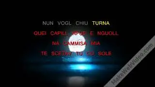 Gianni Vezzosi   Si te voglio bene Karaoke