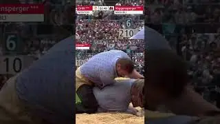Orlik Armon vs Voggensperger Lars ESAF Mollis 2025 #schwinger #sports #suisse #luttesuisse #combat