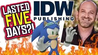IDW Comics' New Boss Placed on Leave FIVE DAYS After Starting?!