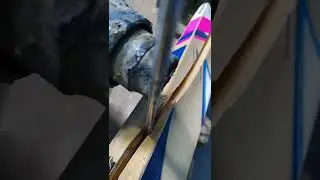 Spartan cricket bat Broken in vertical shape #cricket #shorts