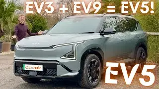 Обзор KIA EV5 2026: Электрический Sportage! (Великобритания) (4K) | Carcode