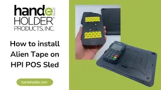 How to install Alien Tape on Handeholder Sled Holder
