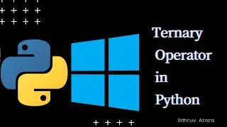 Ternary Operator in Python || Shorthand for if...else