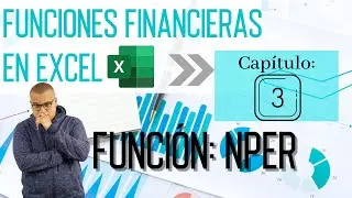 Función NPER| Número de periodos| Funciones financieras en EXCEL
