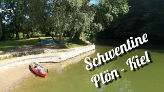 Schwentine Teil 2 - Plön nach Kiel im Kajak (4K)