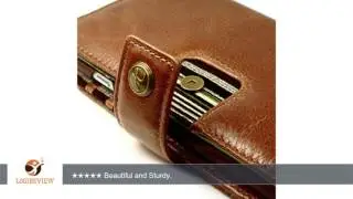 Alston Craig Personalised Alston Craig Genuine Vintage leather E-scape Tec wallet case cover (with