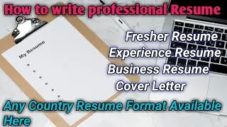 How To Make A Cv In #European Format And Apply It To Your Dream #Job #youtubeshort #CV #Coverletter