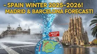 Прогноз погоды на зиму 2025-2026: прогноз для Мадрида и Барселоны!