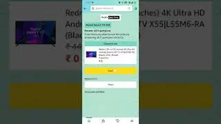 Amazon Redmi Smart TV X43 Quiz Answers Today   February 2, 2022