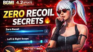 BGMI 4.2 Update 🔥 Zero Recoil Secrets | Pro Sensitivity