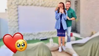 قلبت حديقة بيتنا لسينما بعيد زواجنا | اتفاجأت 🥹