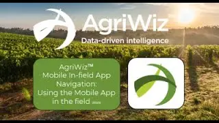 AgriWiz&trade;  Mobile In-field App Navigation: Field Station Water and Fertilizer (300126)