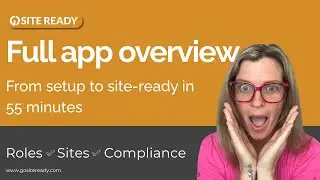 GO! Site Ready &mdash; Full Platform Overview (Complete 55‑Minute Walkthrough)
