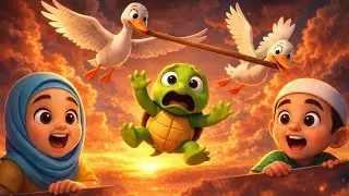 Muslim Kids Moral Rhymes: The Turtle & The Swans | The Power of Sabr (Patience)