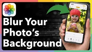 How To Blur Background Of Photo On iPhone