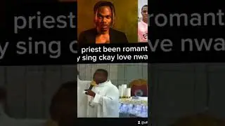 Catholic priest singing love nwantiti to his church members, teaching them how to be romantic