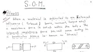 2. What is Stress and its Types in Physics |Stress | True Stress | Units of Stress