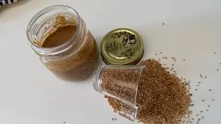 🌿Tahina : la ricetta Originale della Crema di Sesamo Araba _Facile , Veloce e Ricca di Benefici!