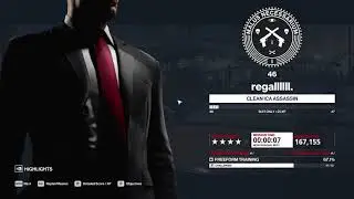 Freeform Training Any% Speedrun - 0:07 | HITMAN 3