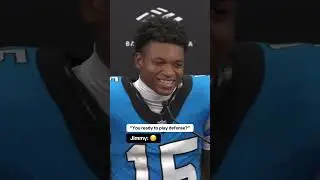 Jimmy Horn Jr.&rsquo;s reaction was comedy 🤣