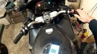 JMP battery monitor on a CBR1100XX