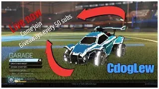 *LIVE ROCKET LEAGUE* | *GAMES, TRADING AND TIPS* | *BIOMASS OR LABYRINTH GIVEAWAY AT EVERY 50 SUBS*
