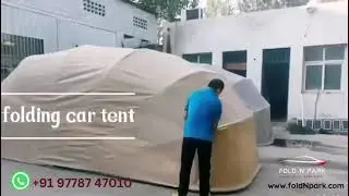 Folding Car Garage I Semi- Automatic Folding Car Garage I Portable Car Garage I Car Cover I Car port