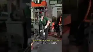 Upsetting& Rotary forging#upsetting #forging #axle #shaft #auto