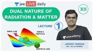 JEE Mains: Dual Nature of Radiation and Matter - L 1 | IIT Physics | Unacademy JEE | Jayant Sir