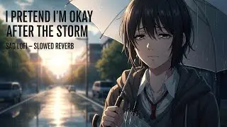 I Pretend I’m Okay After the Storm 🌧️ | Sad Lo-Fi Slowed Reverb | Lofi No Copyright