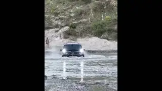 scorpio in water 💪 scorpio river crossing / scorpio power attitude status / scorpio entry #shorts
